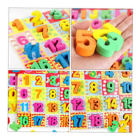 مجموعة الأرقام الخشبية