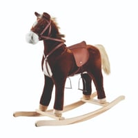 حصان خشبي هزاز حجم وسط