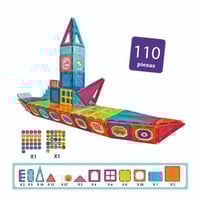 مكعبات المغناطيـس 110 قطعة