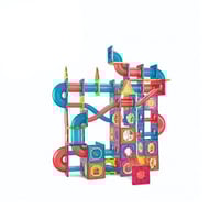 مكعـبـات المغناطيـس 199 قطعة