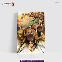 تصميم ابطال انمي هجوم العمالقة