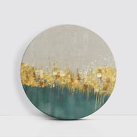 أفق الذهب الهادئ- دائرية