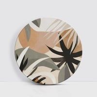 ظلال الأوراق - دائرية