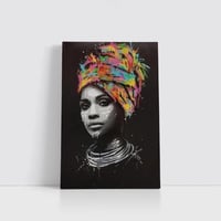 فتاة افريقية