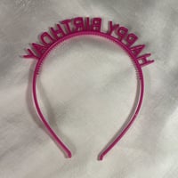 طوق Happy birthday