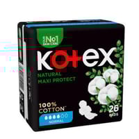 كوتكس فوط نسائية ماكسي بالاجنحة عادي 26 قطعه