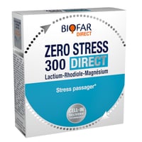 بيوفار مكمل غذائي زيرو استريس 300 دايركت 14 كيس