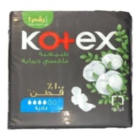 كوتكس فوط نسائية ماكسي بالاجنحة عادي 26 قطعه