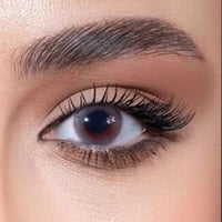 دوللي عدسات لاصقة شهرية رمادي فاتح