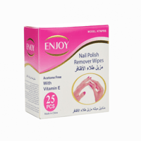 انجوي مناديل ازالة طلاء الاظافر 25 منديل