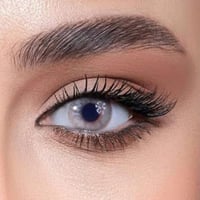 دوللي عدسات لاصقة شهرية رمادي زيتي فاتح