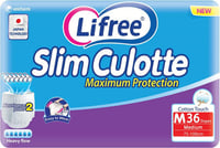 لايفري حفائظ لكبار السن كلوت وسط M 36 قطعة