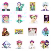 Sticker Set: Saiki