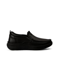 حذاء رسمي طبي من الجلد الفاخر الاسود