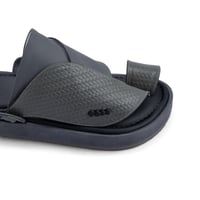 حذاء شرقي طبي بأرضية مدرعة رمادي