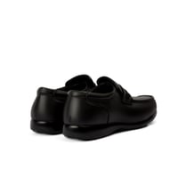 حذاء رسمي طبي من الجلد الطبيعي الاسود