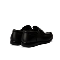 حذاء رسمي طبي من الجلد الطبيعي الاسود