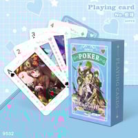 بطاقات لعب انميGENSHIN