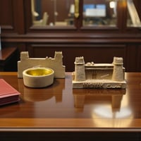 مجموعة (12) من توزيعات مباخر تراثية مصممة بشكل قلع...