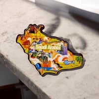 مجموعة 12 من مغناطيس الثلاجه ثلاثية الابعاد