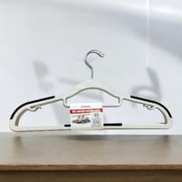 مجموعة (12) من علاقه لتعليق المعاطف والفساتين والم...