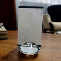 مجموعة 12 من حامل البطاقات على شكل كريستال