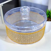 مجموعة (12) من علب توزيعات انيقة بتصميم دائري بالل...