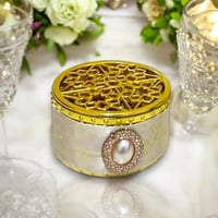 مجموعة من 12 قطعة من علب التعبئة بتصميم دائري انيق