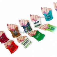 مجموعه (12) من كروت لتنسيق التوزيعات مصممة باشكال...