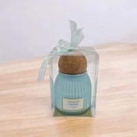 شموع زجاجية معطرة بسدادة فلين (12 قطعة) مع علب شفا...