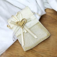 مجموعة من 12 قطعة من أكياس توزيعات حفلات فاخرة بال...