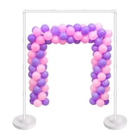 قوس بالونات للحفلات (بدون الورد والبالونات)