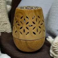 مباخر خشبية فاخرة بتصميم مميز ونقوش عصرية (12 قطعة...