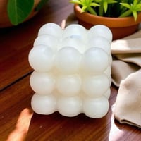 توزيعات شمع بابلز (كبير) أبيض 12 قطعة (درزن) بعلب...