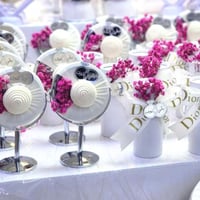 مجموعة 36 قطعه من توزيعات (12 مرايات - 12 عطور -12...