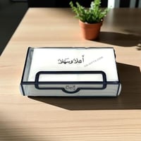 مجموعة (12) قطعة من علب مناديل ميني شفافة بجواف با...