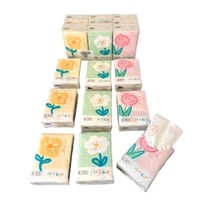 ربطة من مناديل أكياس ميني برسومات ملونة