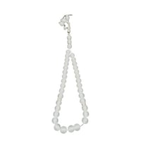 مجموعة 12 من سبحات أنيقه بلون أبيض للتوزيعات