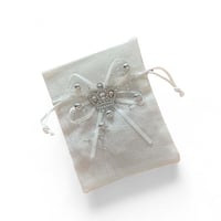 مجموعة 12 قطعة من أكياس قماشية لتجهيز توزيعات المن...