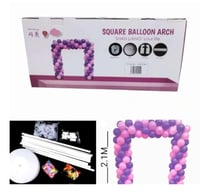 قوس بالونات للحفلات (بدون الورد والبالونات)