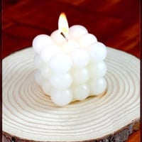 توزيعات شمع بابلز (كبير) أبيض 12 قطعة (درزن) بعلب...