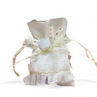 مجموعة 12 قطعة من أكياس توزيعات فخمة مصنوعة من الق...