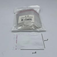 مجموعة من 100 قطعةبمقاس (7×6 انش) من الاكياس البلا...