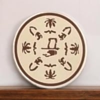 مجموعة من 144 قطعة من استيكرات بشكل شعار يوم التأس...