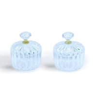 مجموعة (12) من علب توزيعات انيقة بتصميم دائري من ا...