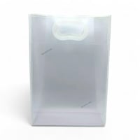 مجموعة (12) من اكياس توزيعات بلاستيكية شفافة بمقبض...