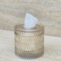 علبة مناديل دائري صغيرة ( 12 حبة) - لحفلات الاستقب...