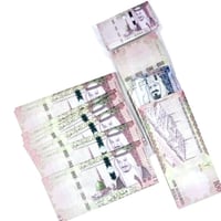 مجموعة (12) توزيعات ظروف عيدية العيد على شكل نقود