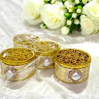 مجموعة من 12 قطعة من علب التعبئة بتصميم دائري انيق