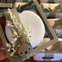 توزيعات براويز شفافه تحتوي مرايات بيضاء (12 قطعة)...